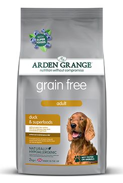 Arden Grange GF Dog Adult Duck&Superfoods 2kg