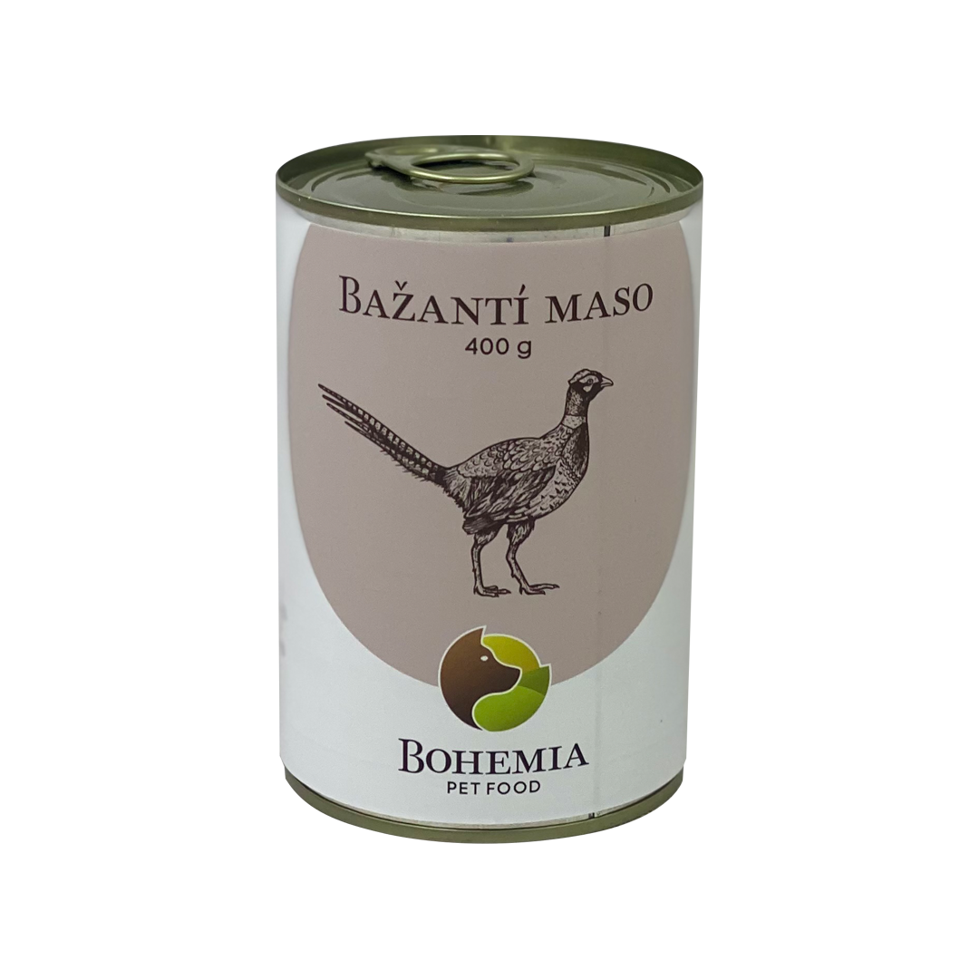BOHEMIA Bažantí maso ve vlastní šťávě 400g