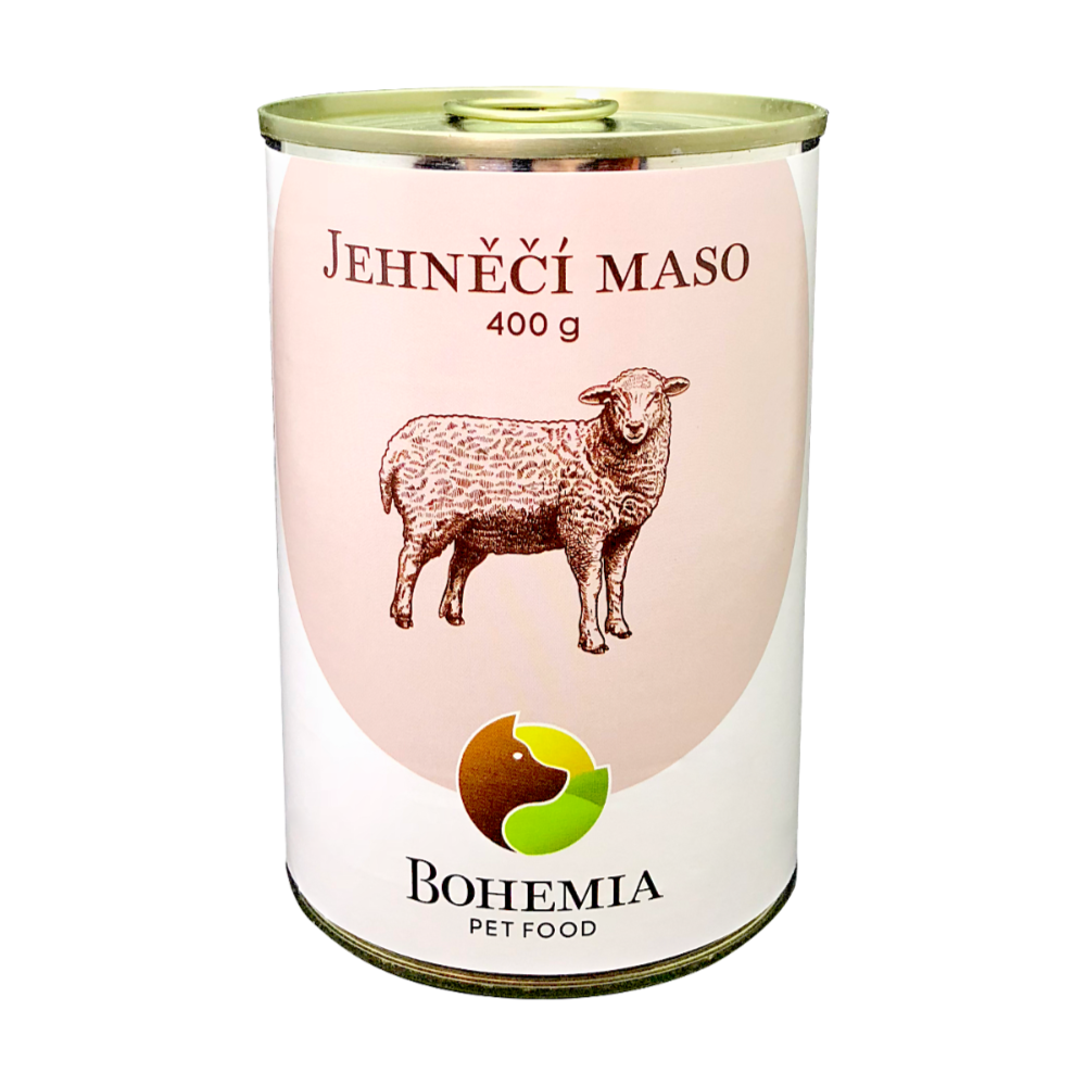 BOHEMIA Jehněčí maso ve vlastní šťávě 400 g