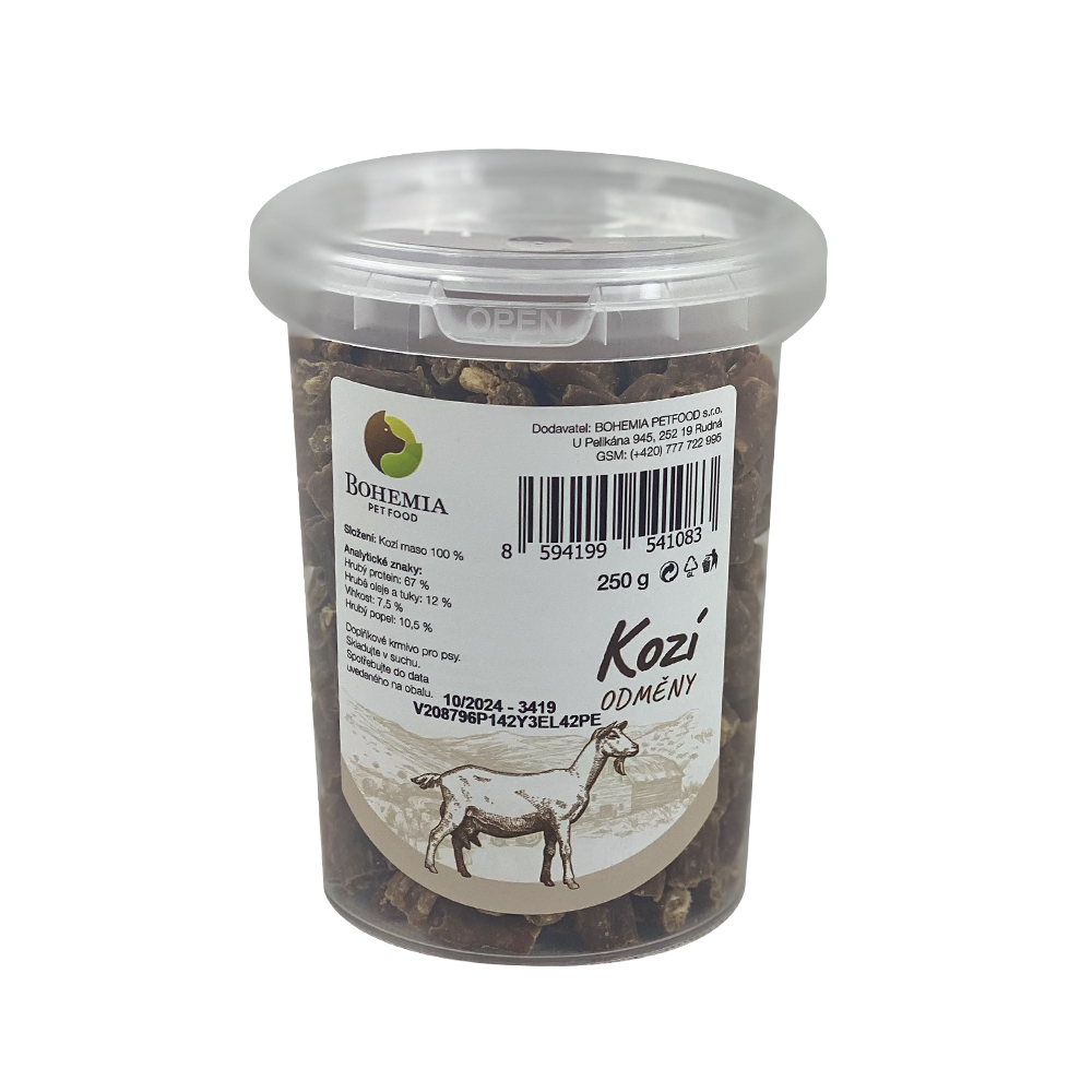 BOHEMIA Kozí odměny 250g