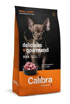 Calibra Dog EXPERT+ Adult Small Delicious&Gourm 1,5kg