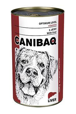 Canibaq dog konz. játrová 1250g