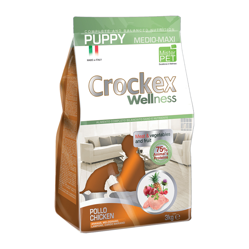 Crockex Puppy Chicken & Rice 12 kg