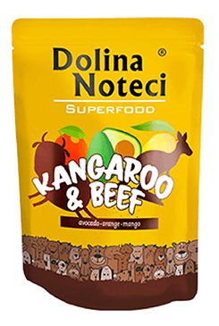Dolina Noteci Dog kapsa SUPERFOOD klokan/hovězí 300g