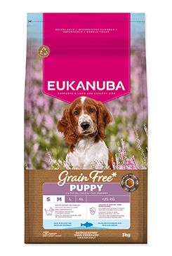 Eukanuba Dog GF Puppy Small&Medium rich in Oc.Fish 3kg