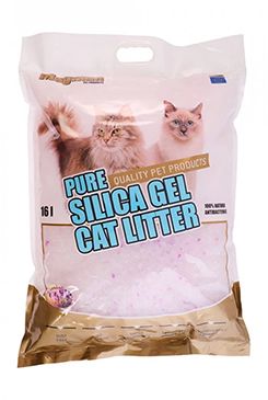 Podestýlka Magnum Silica gel cat litter Lavender 16l