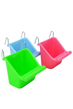 Krmítko pro exoty Q3 otevřené s háčky 65ml 7cm