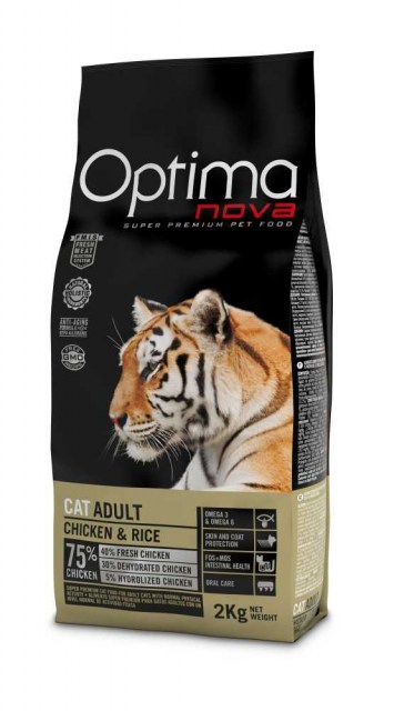 OPTIMAnova CAT ADULT Chicken&Rice 2kg-9492 
