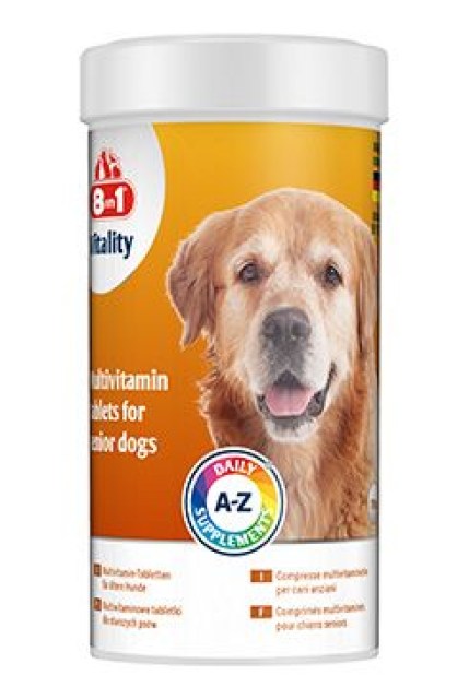 Vitality Multivitamin 8in1 for Senior Dogs 70tbl