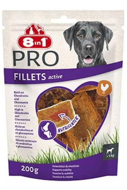 Pochoutka 8in1 Fillets Pro Active 200g