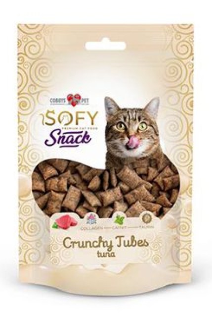 Pochoutka Aiko Cat SOFY Snack Crunchy Tubes Tuna 50g