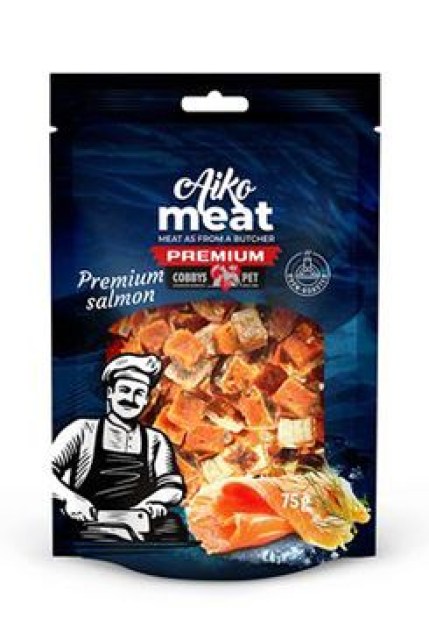 Pochoutka Aiko Meat Premium Salmon Cubes 75g