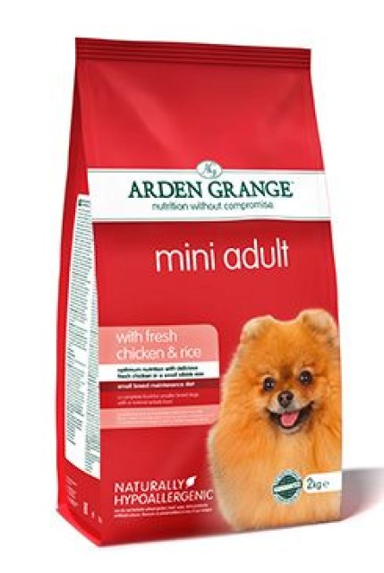 Arden Grange Dog Adult Mini with fresh Chick&Rice 2kg