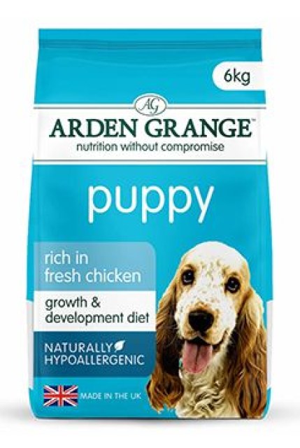 Arden Grange Dog Puppy/Junior rich in fresh Chick.6kg