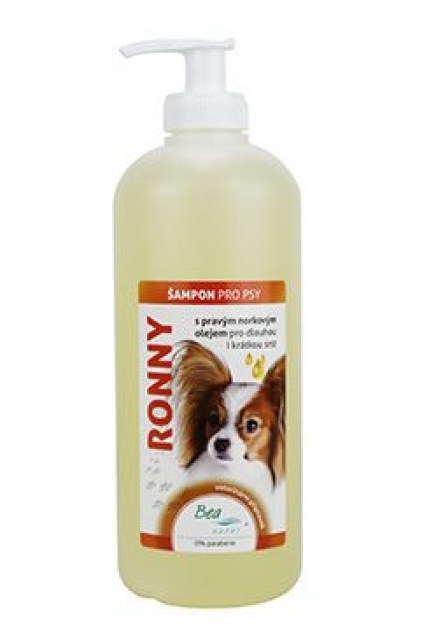 Šampon Bea Ronny norkový pro psy a kočky 570ml