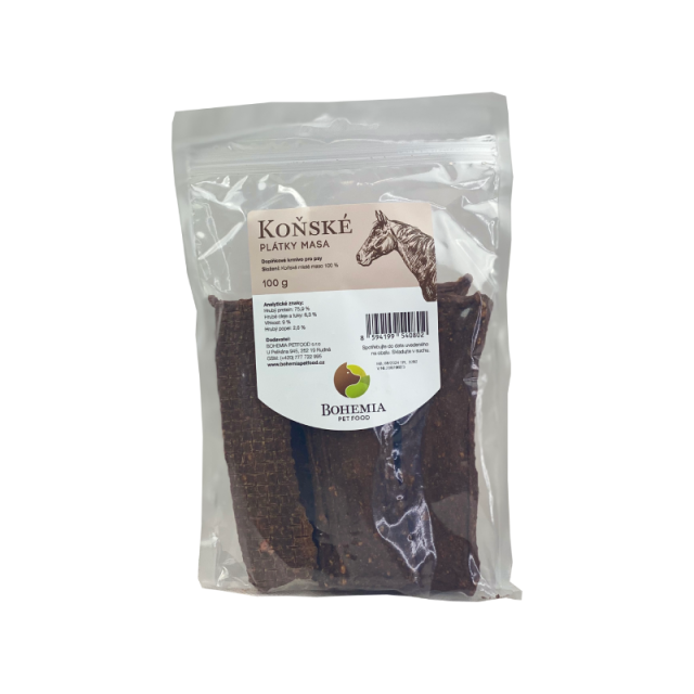 BOHEMIA Koňské plátky 100g