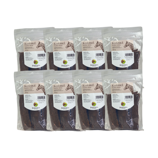 BOHEMIA 20x Koňské plátky 100g
