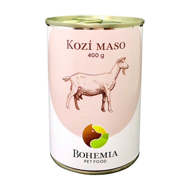 BOHEMIA Kozí maso ve vlastní šťávě 400 g
