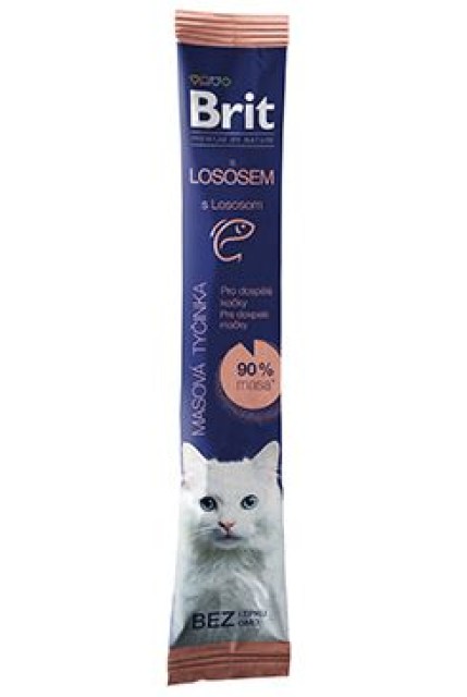 Brit Premium Cat by Nature Meaty Stick Adult Salmon 5g