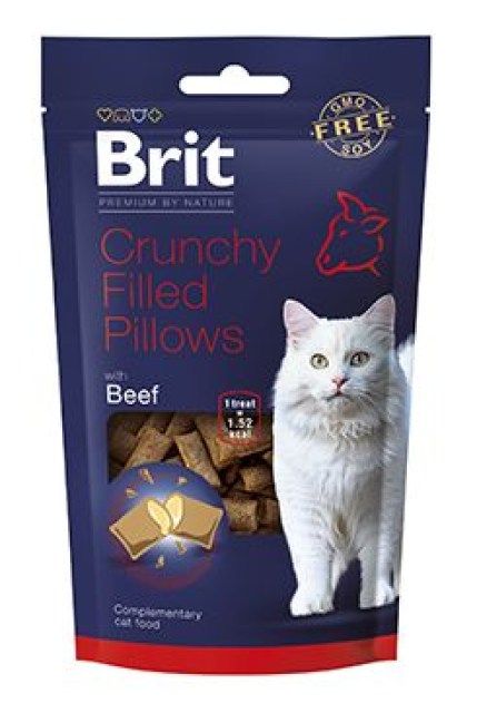 Brit Premium Cat by Nature Pillows Beef 50g
