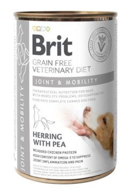 Brit VD Dog GF konz. Joint&Mobility 400g          