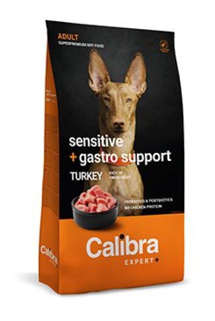 Calibra Dog EXPERT+ Adult Sensitive&Gastro supp. 12kg