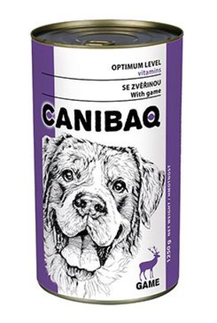 Canibaq dog konz. zvěřinová 1250g