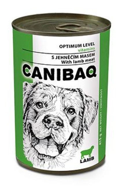 Canibaq dog konz. jehněčí 415g