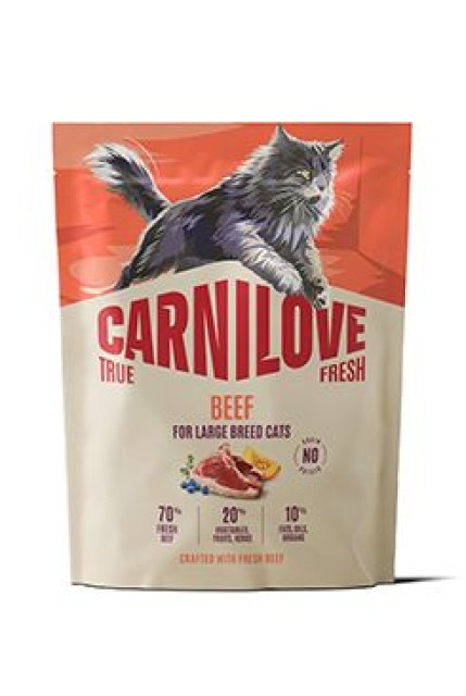 Carnilove Cat True Fresh Dry Beef Adult LB 400g
