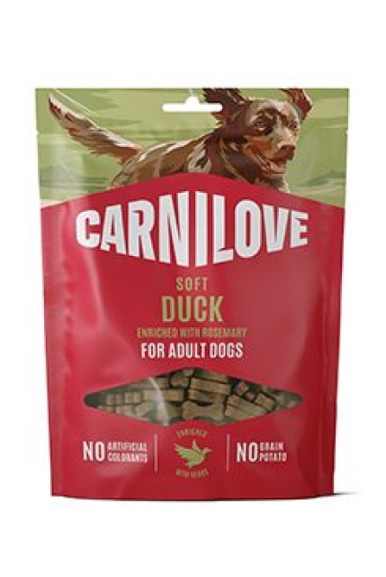 Carnilove Dog Soft Snack Duck+Rosemary 200g