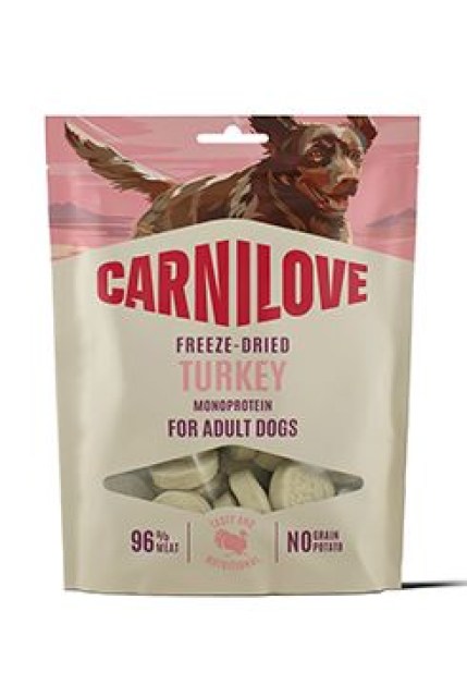 Carnilove Dog Freeze-Dried Turkey 60g