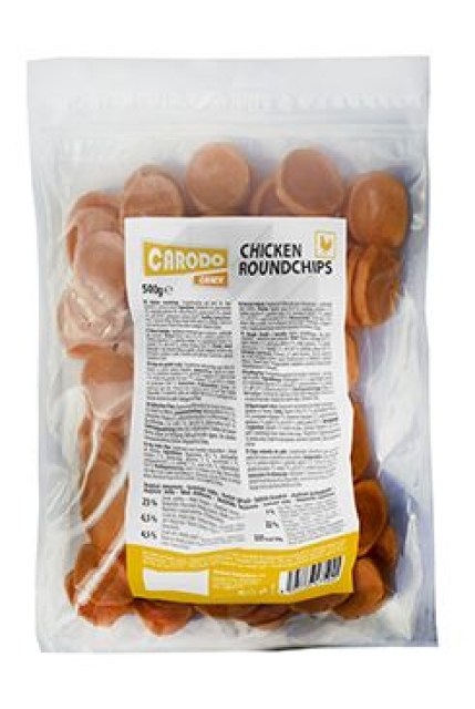 CARODO Dog poch. Kuřecí kolečka 500g