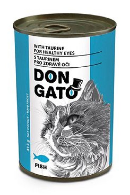 Don Gato cat konz. rybí 415g