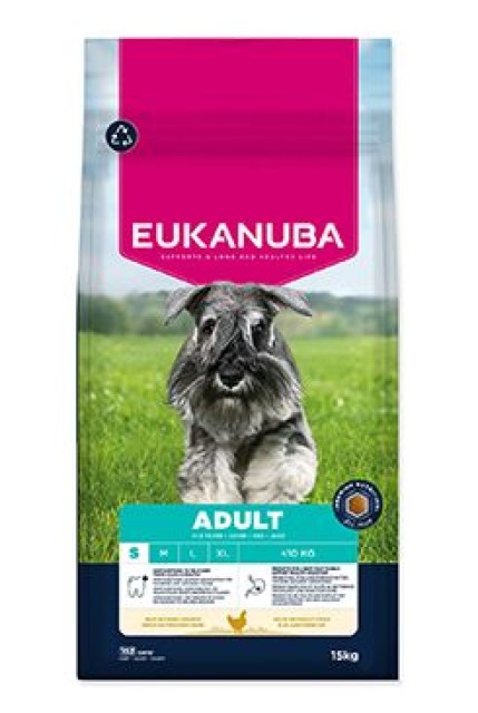Eukanuba Dog Adult Small rich in fresh Chicken 15kg
