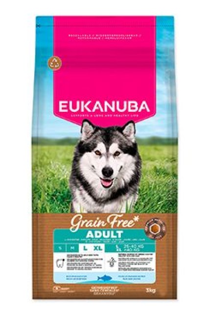 Eukanuba Dog GF Adult Large rich in Ocean Fish 3kg