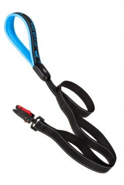 Vodítko nylon SPORT Dog Matic G 20/120 modré FP 1ks