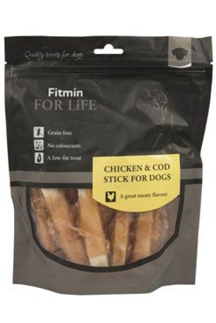 Pochoutka FFL dog treat chicken & cod stick 400g