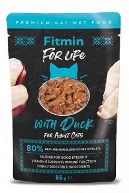Fitmin FL cat kapsa Kachní 85g