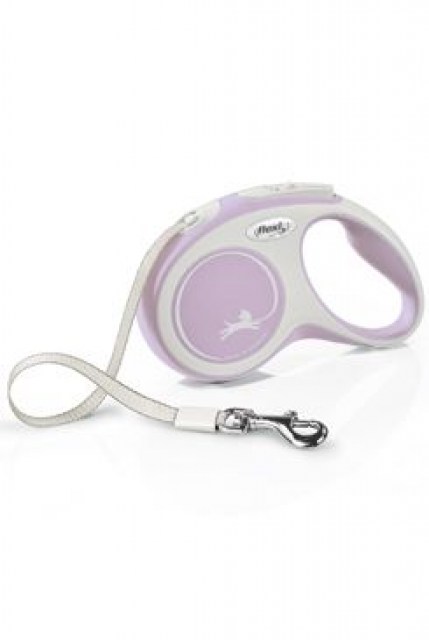 Vodítko FLEXI Comfort S pásek 5m/15kg růžová NEW