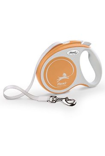 Vodítko FLEXI Comfort Plus S pásek 5m/15kg sv.žlutá