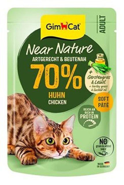 GimCat Near Nature kapsa kuře 85g