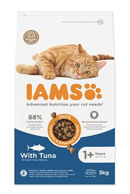 Iams Cat Adult Tuna 3kg