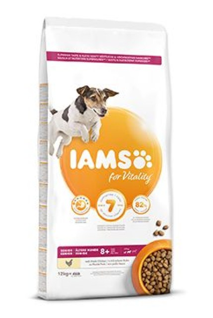 Iams Dog Senior Small&Medium Chicken 12kg