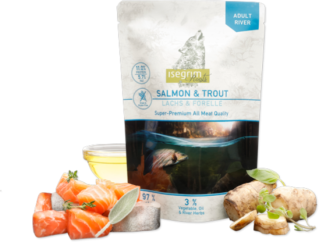 ISE Salmon with Trout POUCH 410g
