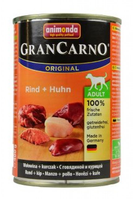 Animonda GRANCARNO konz. ADULT hovězí/kuřecí 400g