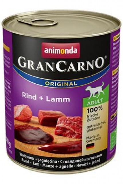 Animonda GRANCARNO konz. ADULT hovězí/jehněčí 800g