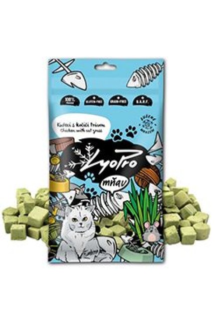 Lyopro CAT poch. mrazem sušené Kuřecí s koč.trávou 50g