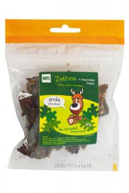 Pochoutka sušená MAPES Zvěřina srnka 60g