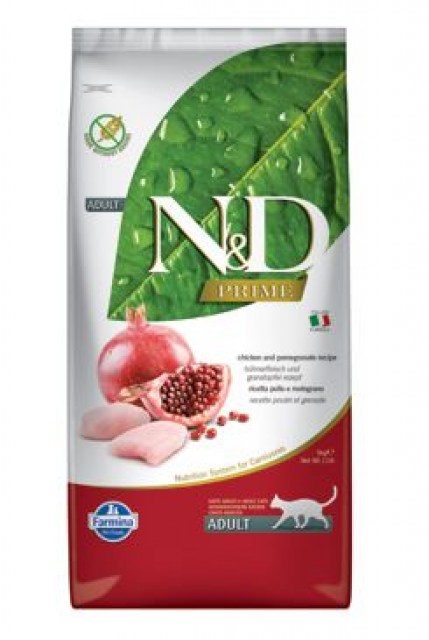 N&D PRIME CAT Adult Chicken & Pomegranate 10kg