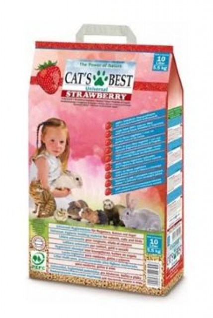 Podestýlka Cats Best Universal jahoda 10l